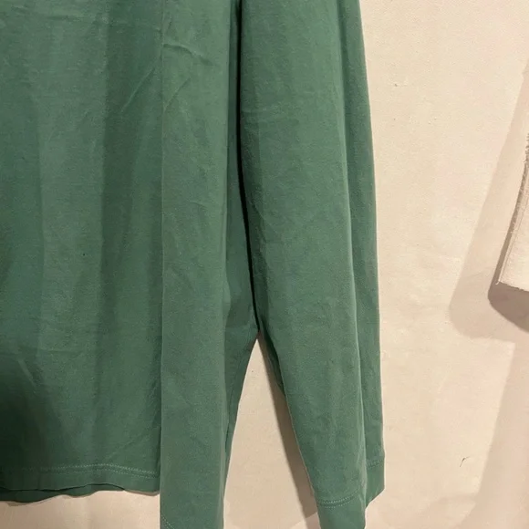 LL Bean Mens Carefree Unshrinkable Tee Long Sleeve 2XL - Picture 3 of 4